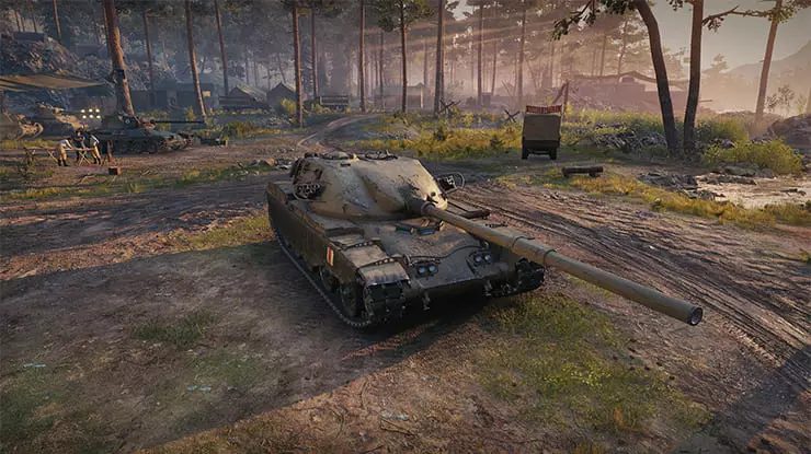 T95 / FV4201 Náčelník: Vlastnosti a taktika v World of Tanks