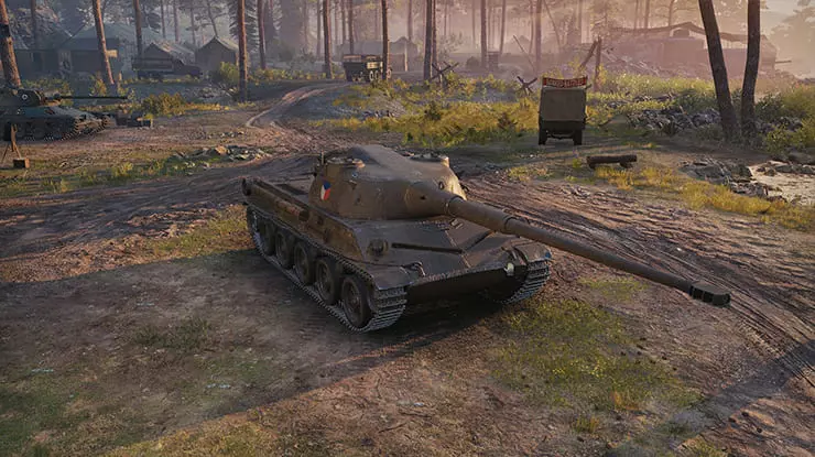 SKODA T 45 - Československý Odměnný tank